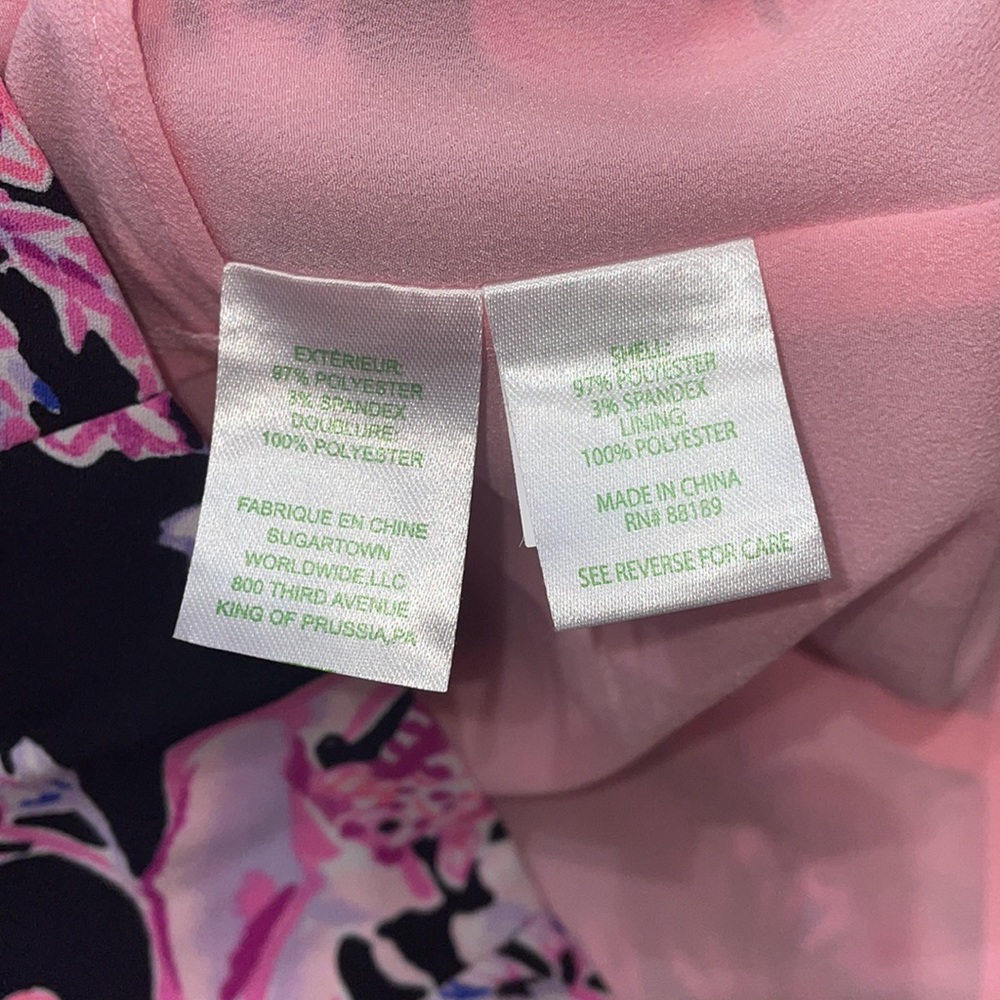 Lilly Pulitzer-Mina Floral Print Ruffle - Picture 9 of 13
